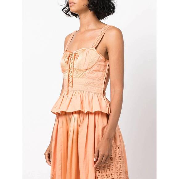 NEW ULLA JOHNSON orla top in petal - Picture 2 of 4